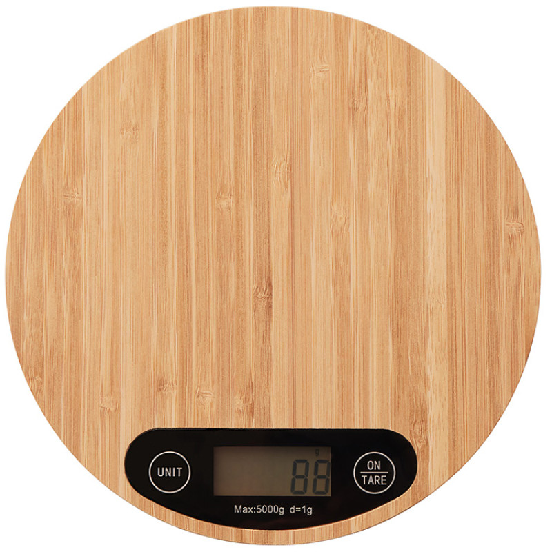 Бамбуковые кухонные весы «Scale», натуральный