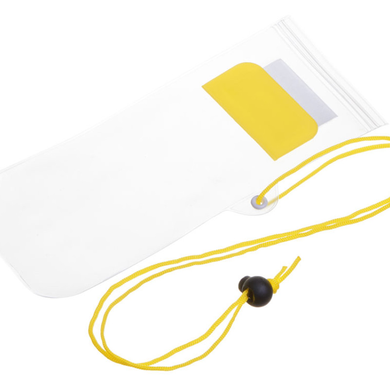 Влагостойкий чехол "Repel", желтый/прозрачный