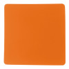 ПАТЧ КВАДРАТ soft-touch (оранжевый ) 5,5 х 5,5 см