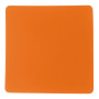 ПАТЧ КВАДРАТ soft-touch (оранжевый ) 5,5 х 5,5 см