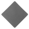 ПАТЧ РОМБ nubuk (серый) 7,6 х 7,6 см