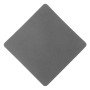 ПАТЧ РОМБ nubuk (серый) 7,6 х 7,6 см