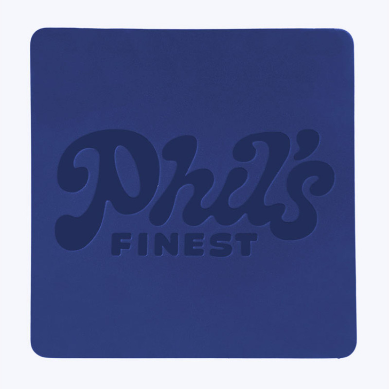 ПАТЧ КВАДРАТ soft-touch (синий) 5,5 х 5,5 см