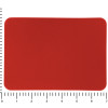 ПАТЧ ПРЯМОУГОЛНЫЙ nubuk (красный) 5,0 х 7,0 см