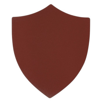 ПАТЧ ЩИТ nubuk (коричневый ) 6,6 х 5,5 см