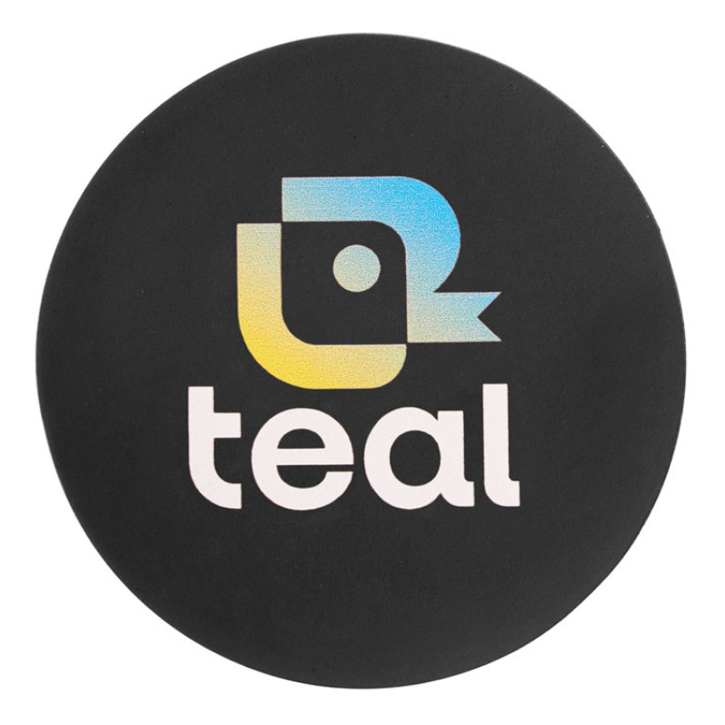 ПАТЧ КРУГ soft-touch (чёрный) 6,0 х 6,0 см