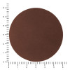 ПАТЧ КРУГ nubuk (коричневый ) 6,0 х 6,0 см