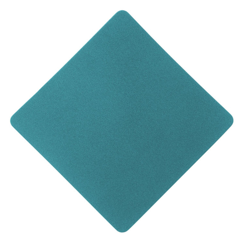 ПАТЧ РОМБ nubuk (голубой) 7,6 х 7,6 см