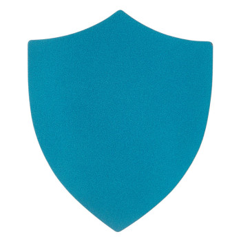 ПАТЧ ЩИТ nubuk (голубой) 6,6 х 5,5 см