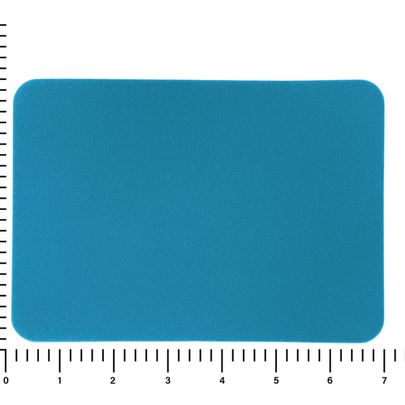 ПАТЧ ПРЯМОУГОЛНЫЙ nubuk (голубой) 5,0 х 7,0 см