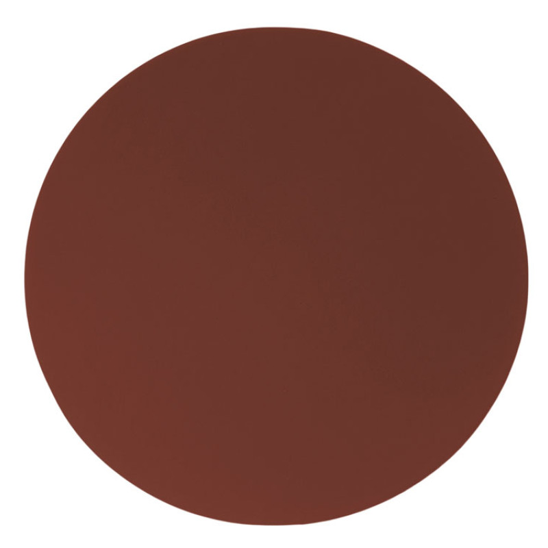 ПАТЧ КРУГ soft-touch (коричневый ) 6,0 х 6,0 см