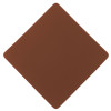 ПАТЧ РОМБ soft-touch (коричневый) 7,6 х 7,6 см