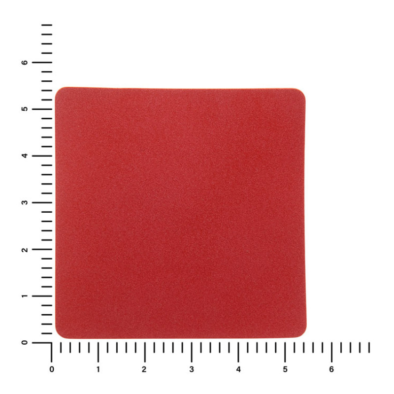 ПАТЧ КВАДРАТ nubuk (красный) 5,5 х 5,5 см