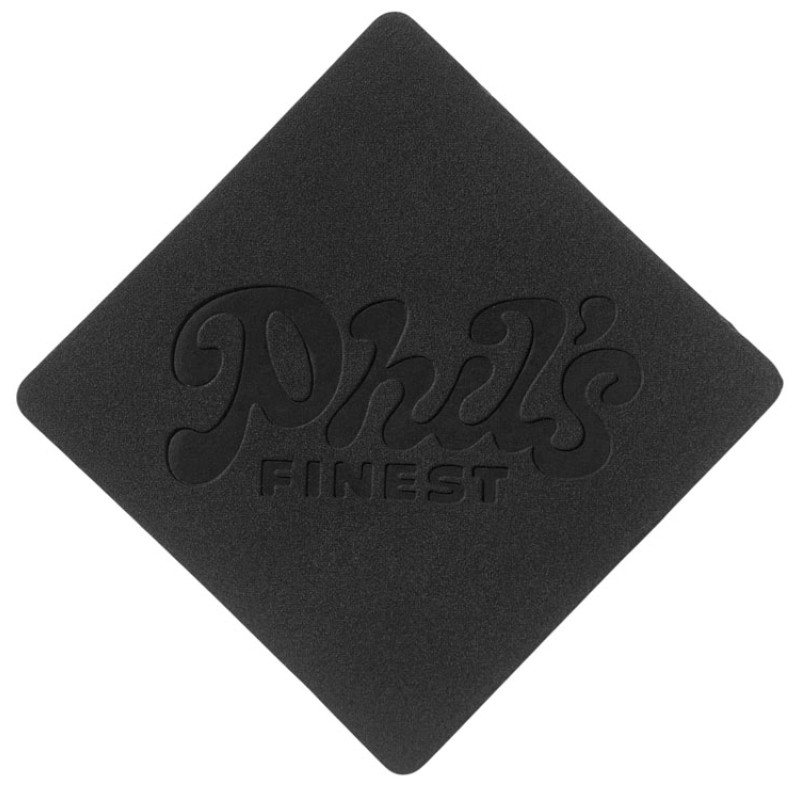 ПАТЧ РОМБ nubuk (чёрный) 7,6 х 7,6 см