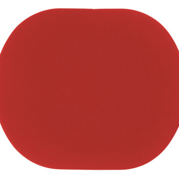 ПАТЧ ОВАЛ soft-touch (красный) 6,0 х 5,0 см