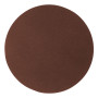 ПАТЧ КРУГ nubuk (коричневый ) 6,0 х 6,0 см