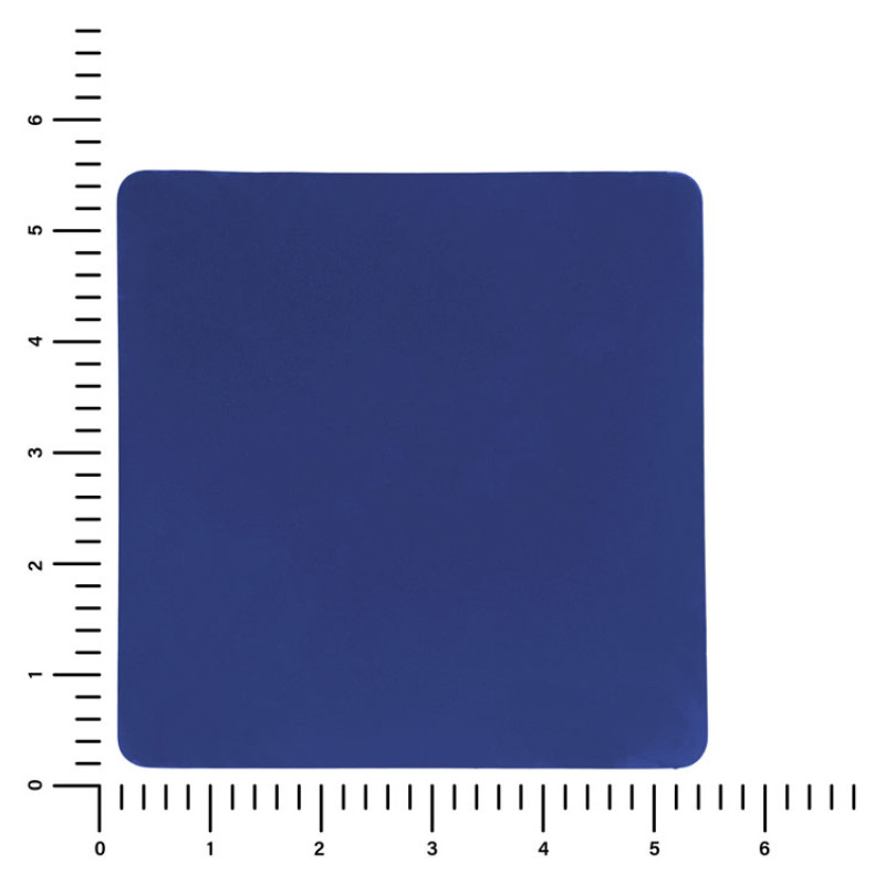 ПАТЧ КВАДРАТ soft-touch (синий) 5,5 х 5,5 см