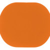 ПАТЧ ОВАЛ soft-touch (оранжевый ) 6,0 х 5,0 см