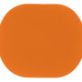 ПАТЧ ОВАЛ soft-touch (оранжевый ) 6,0 х 5,0 см