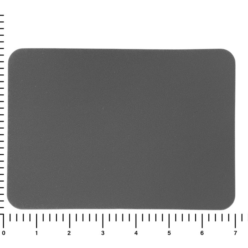 ПАТЧ ПРЯМОУГОЛНЫЙ nubuk (серый) 5,0 х 7,0 см