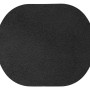 ПАТЧ ОВАЛ nubuk (чёрный) 6,0 х 5,0 см