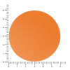 ПАТЧ КРУГ soft-touch (оранжевый ) 6,0 х 6,0 см