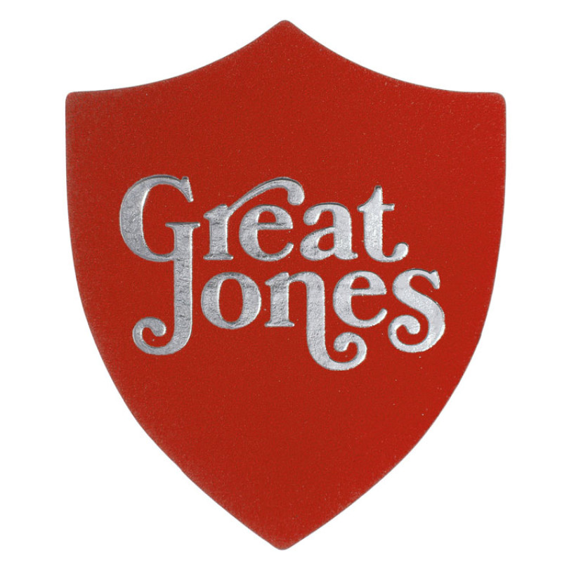 ПАТЧ ЩИТ nubuk (красный) 6,6 х 5,5 см