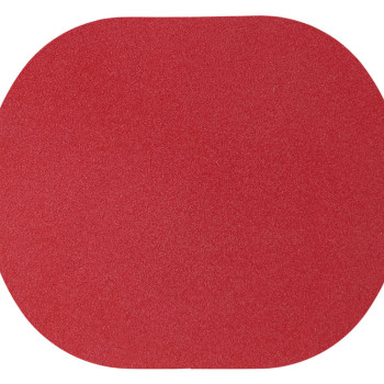 ПАТЧ ОВАЛ nubuk (красный) 6,0 х 5,0 см