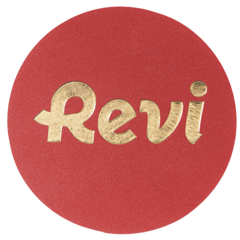 ПАТЧ КРУГ nubuk (красный) 6,0 х 6,0 см