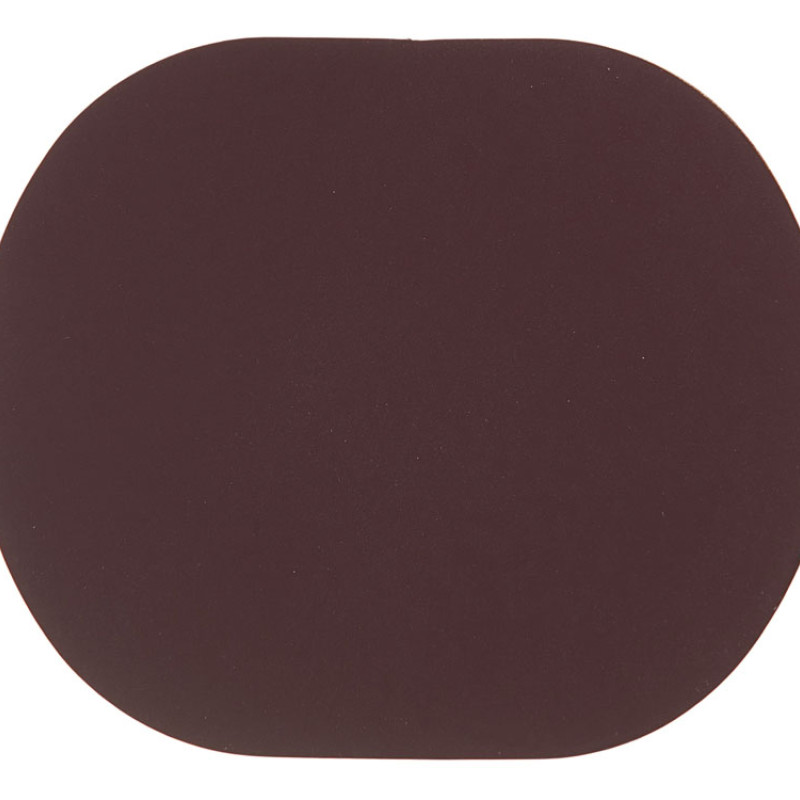 ПАТЧ ОВАЛ soft-touch (коричневый ) 6,0 х 5,0 см