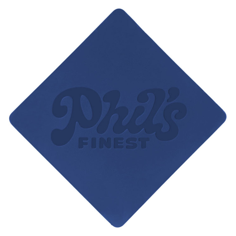 ПАТЧ РОМБ soft-touch (синий) 7,6 х 7,6 см