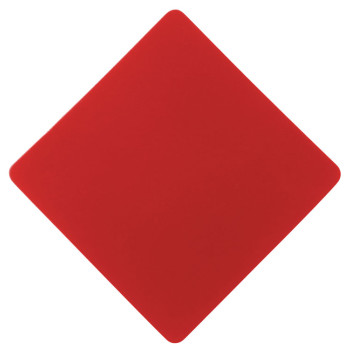 ПАТЧ РОМБ soft-touch (красный) 7,6 х 7,6 см