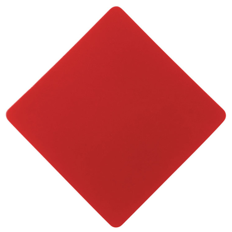 ПАТЧ РОМБ soft-touch (красный) 7,6 х 7,6 см