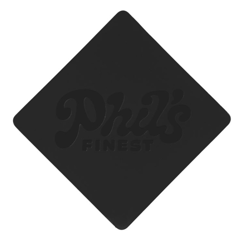 ПАТЧ РОМБ soft-touch (чёрный) 7,6 х 7,6 см