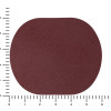 ПАТЧ ОВАЛ nubuk (коричневый ) 6,0 х 5,0 см
