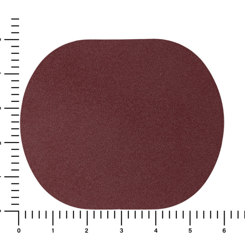 ПАТЧ ОВАЛ nubuk (коричневый ) 6,0 х 5,0 см