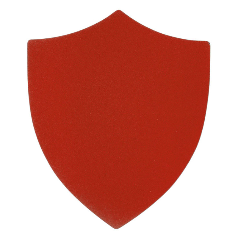 ПАТЧ ЩИТ nubuk (красный) 6,6 х 5,5 см