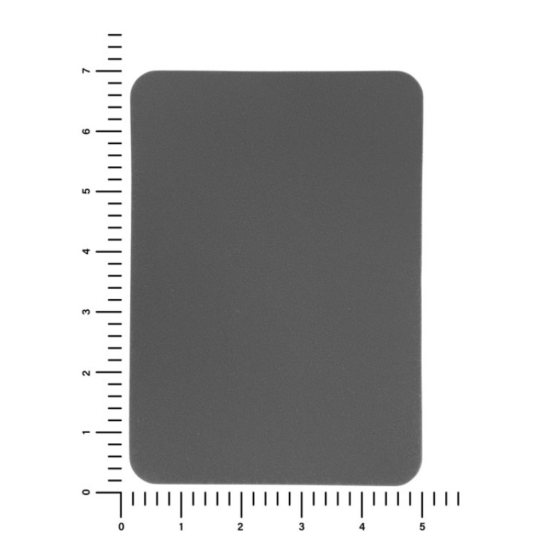 ПАТЧ ПРЯМОУГОЛНЫЙ nubuk (серый) 5,0 х 7,0 см