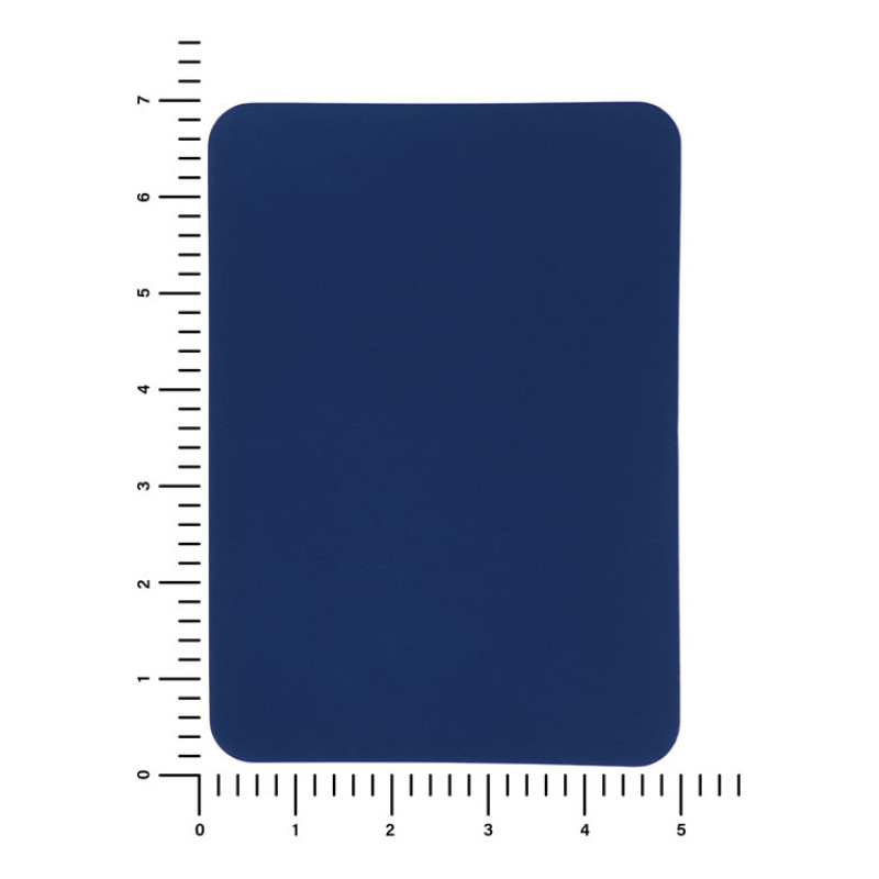 ПАТЧ ПРЯМОУГОЛНЫЙ soft-touch (синий) 5,0 х 7,0 см