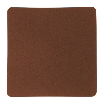 ПАТЧ КВАДРАТ nubuk (коричневый ) 5,5 х 5,5 см