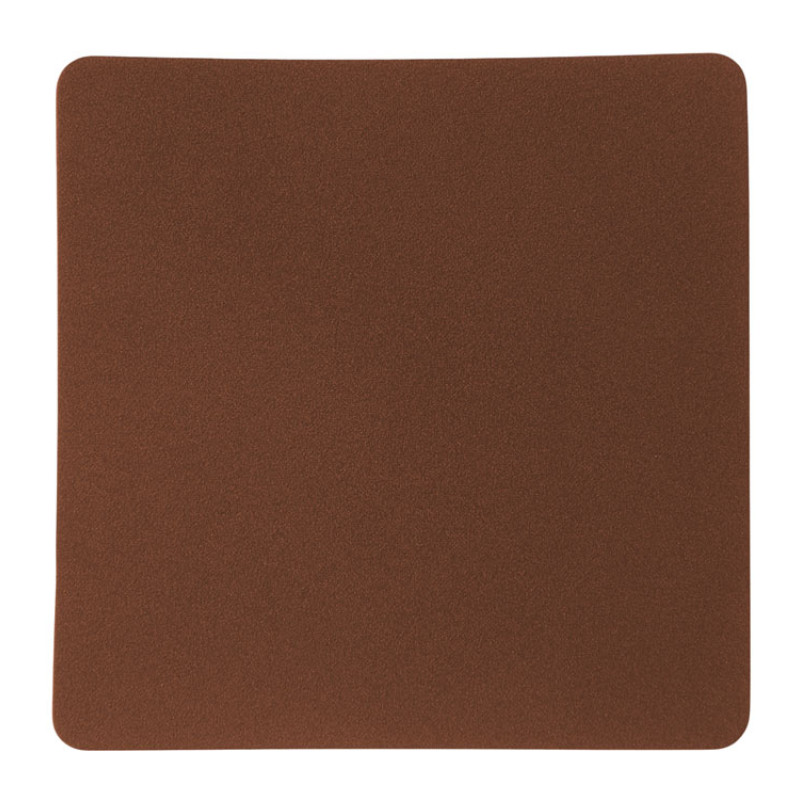 ПАТЧ КВАДРАТ nubuk (коричневый ) 5,5 х 5,5 см