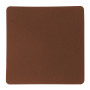 ПАТЧ КВАДРАТ nubuk (коричневый ) 5,5 х 5,5 см