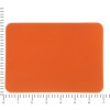 ПАТЧ ПРЯМОУГОЛНЫЙ soft-touch (оранжевый ) 5,0 х 7,0 см