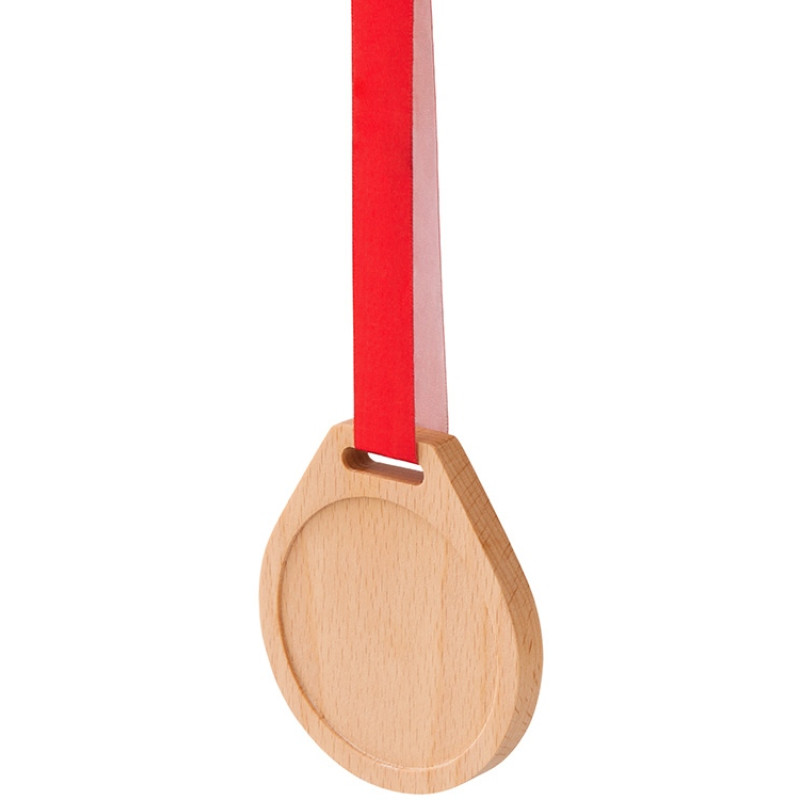 Медаль из бука "Round", круг Медаль из бука "Round", круг