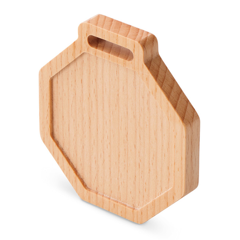 Медаль из бука "Octagon", ромб