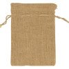 Мешочек подарочный, джут, средний, натуральный