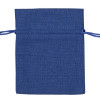 Мешочек подарочный, лен, малый, темно-синий