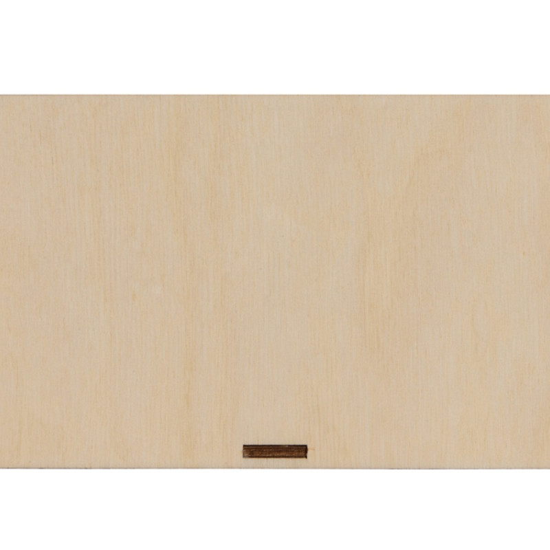 Деревянная коробка для гирлянды с наполнителем-стружкой "Ларь"