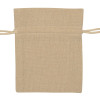 Мешочек подарочный, лен, малый, натуральный