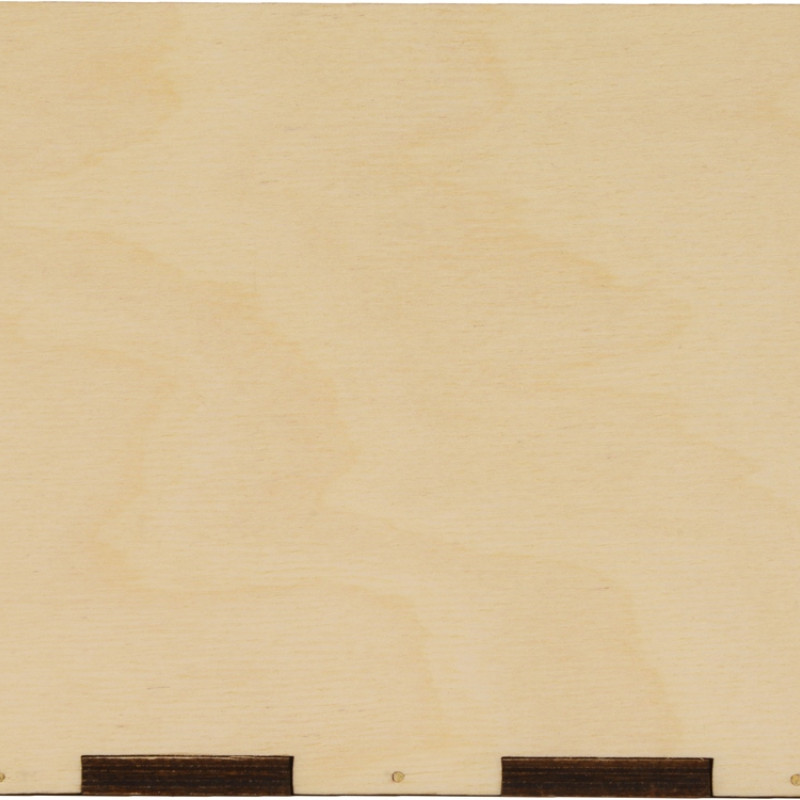 Деревянная подарочная коробка-пенал, размер М